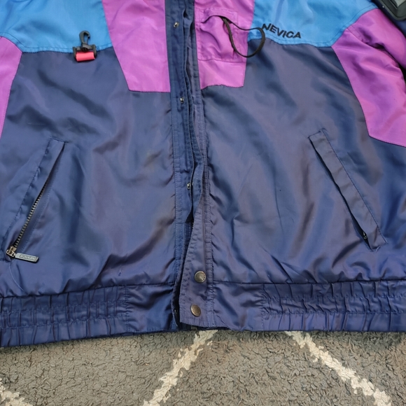 RARE NEON WATER RESISTANT SKI COAT BY NEVICA - Picture 6 of 13